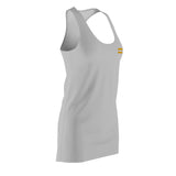 Cut & Sew Racerback Dress (Grey)