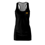 Cut & Sew Racerback Dress (Black)