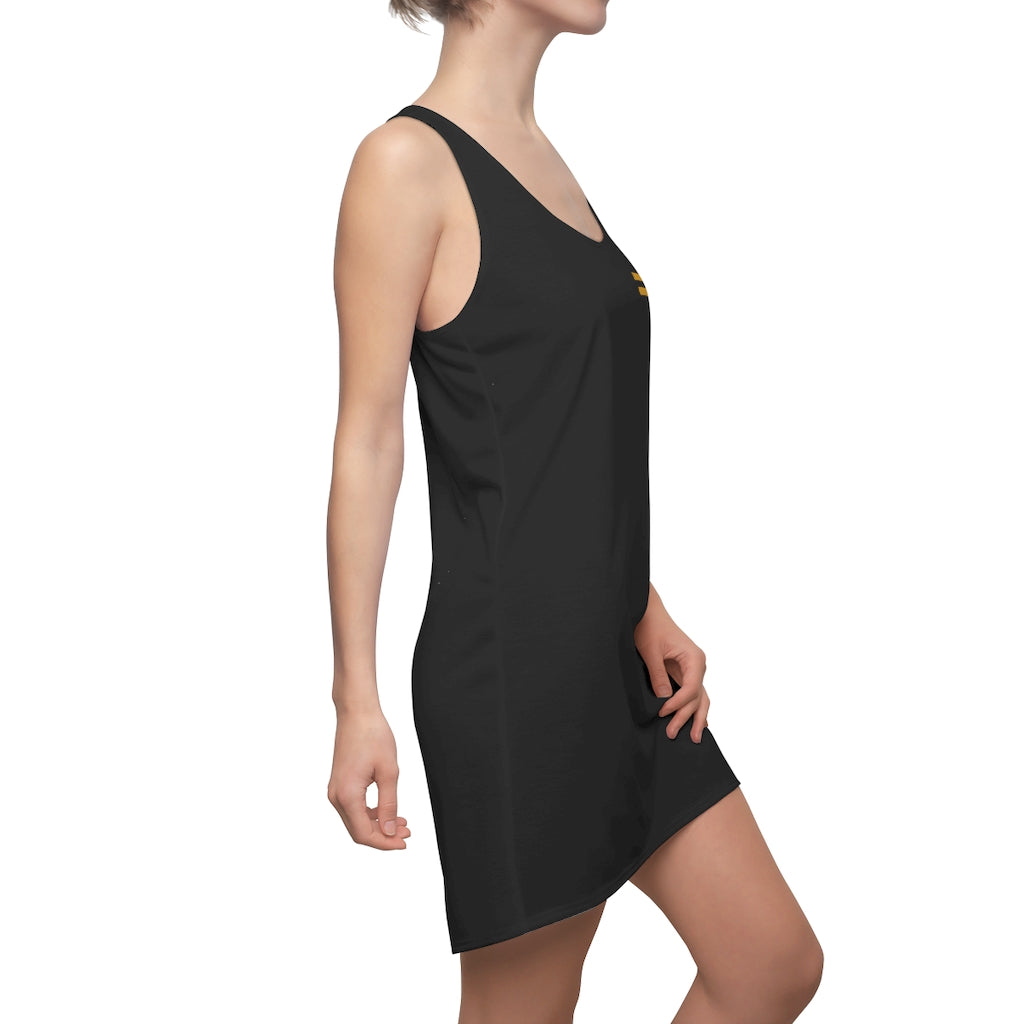 Cut & Sew Racerback Dress (Black) Women's Pro Sports Cut & Sew Racerback Dress (Black) Women's Pro Sports