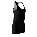 Cut & Sew Racerback Dress (Black)